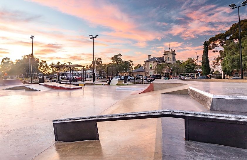 St Clair skatepark